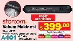 STARCOM VAKUM MAKİNESİ STARCOM VAKUM MAKİNESİ